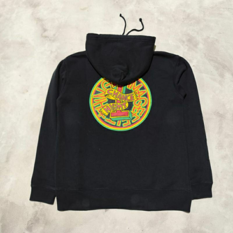 Sweater hoodie wanima reggae hitam