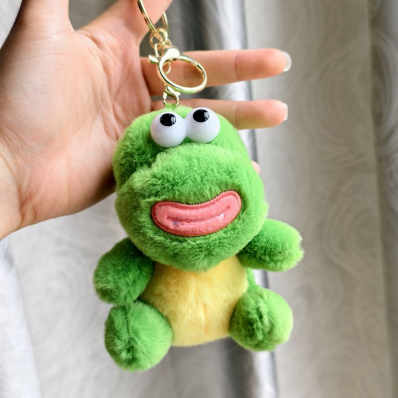 Gantungan plush boneka dino (Original Miniso)