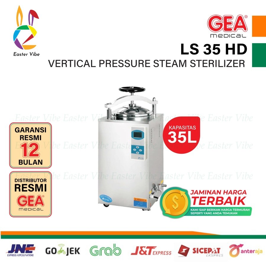 GEA LS 35 HD AUTOCLAVE ALAT STERIL