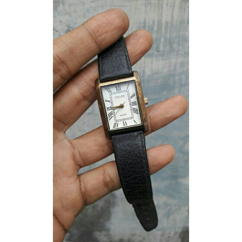 Jam Tangan Oriflame Tank Series original