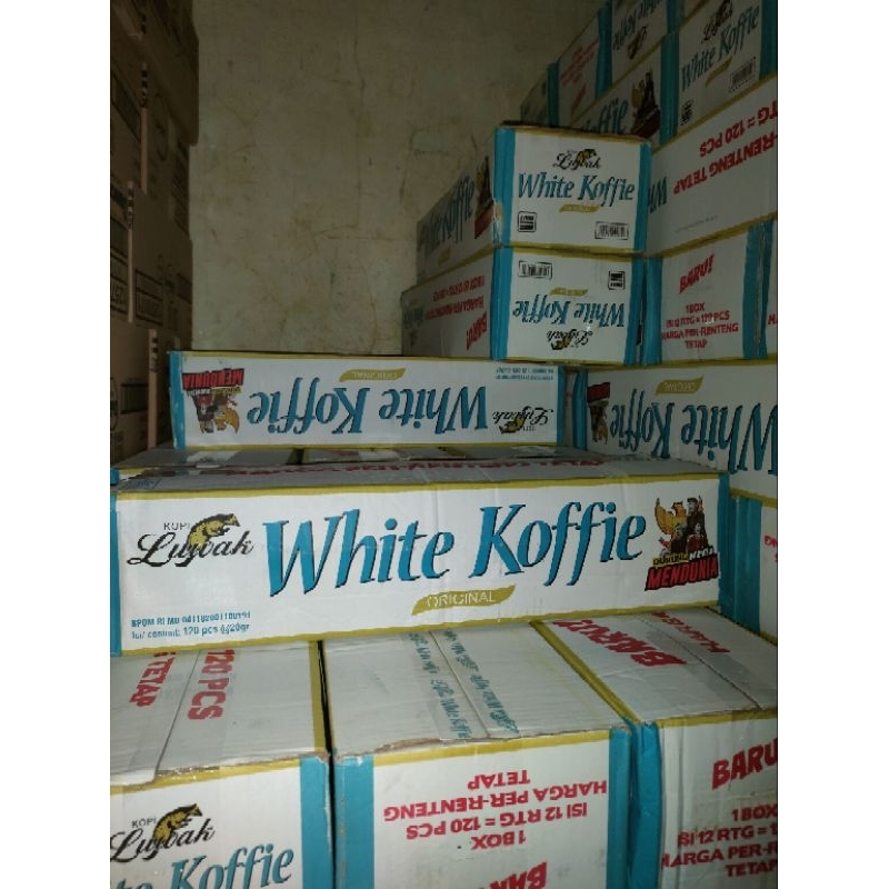 

LUWAK WHITE KOFFIE || 1 dus isi 12 Renceng