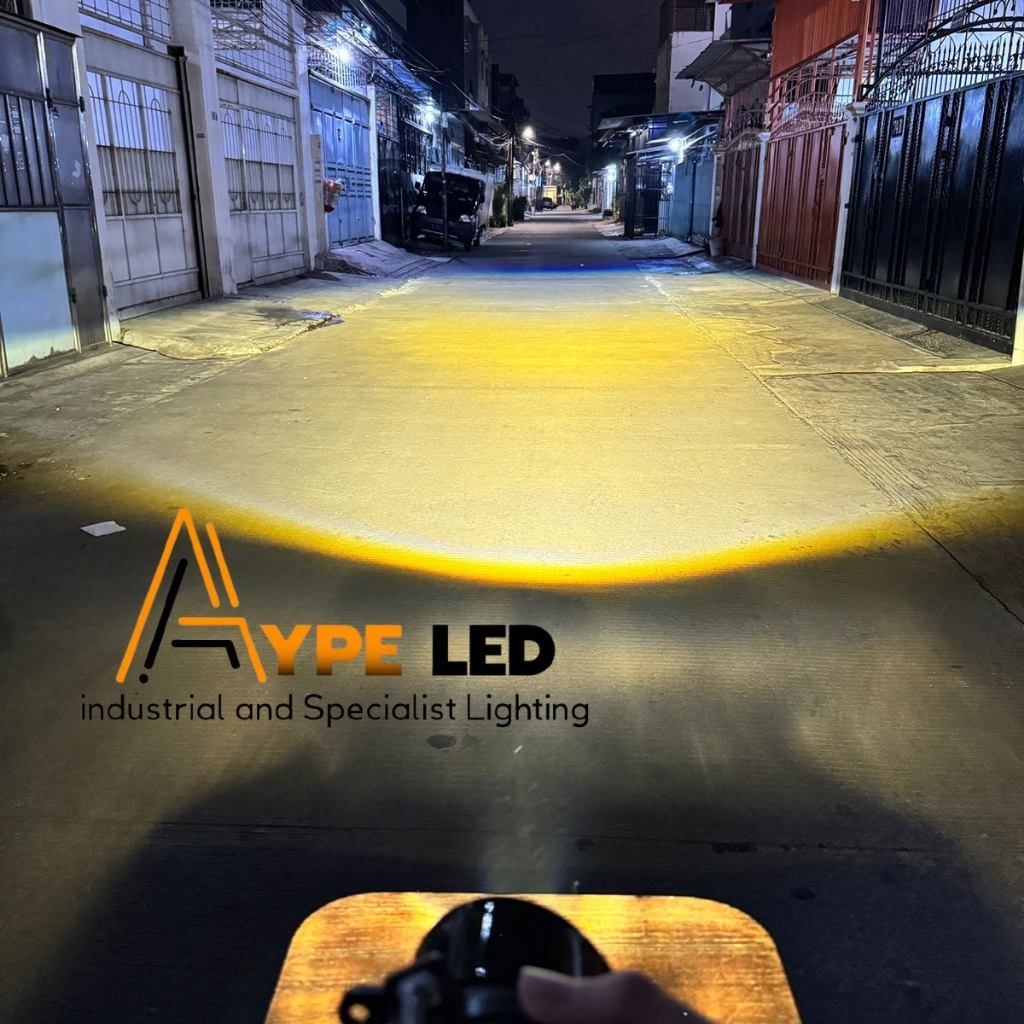 RB Foglamp Biled 3 inch Bluelens Shinagawa Plus Demon Eyes 3 Warna Cahaya Foglamp Bumper Mobil 3