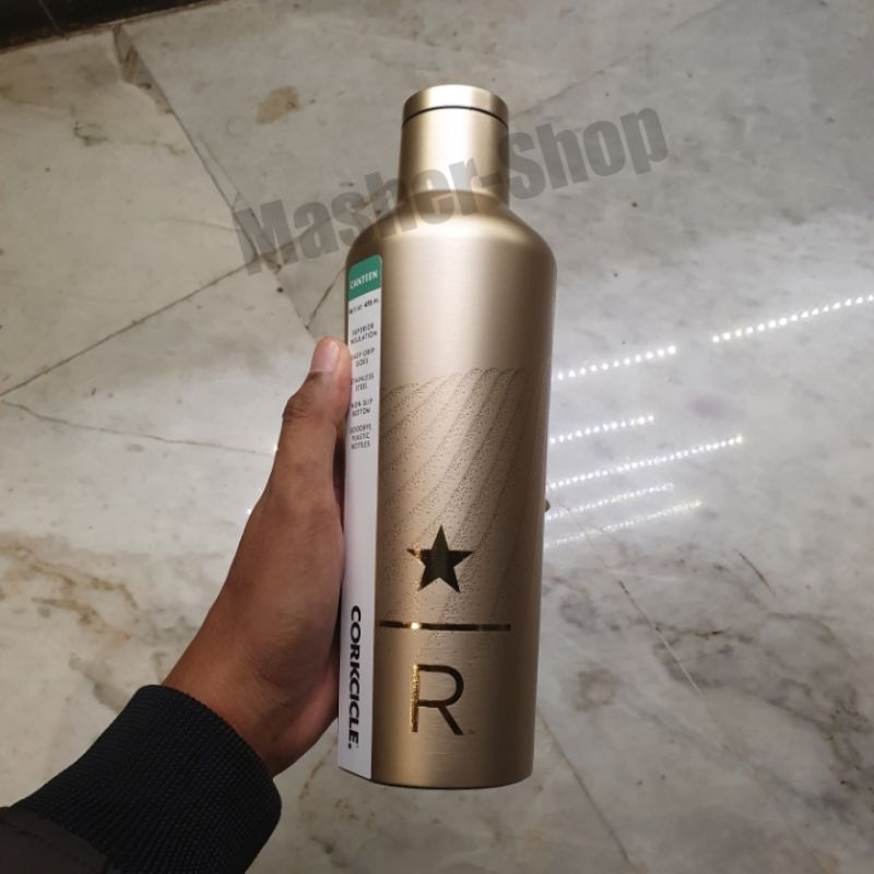 Tumbler Starbucks Reserve x Corkcicle Gold 2025