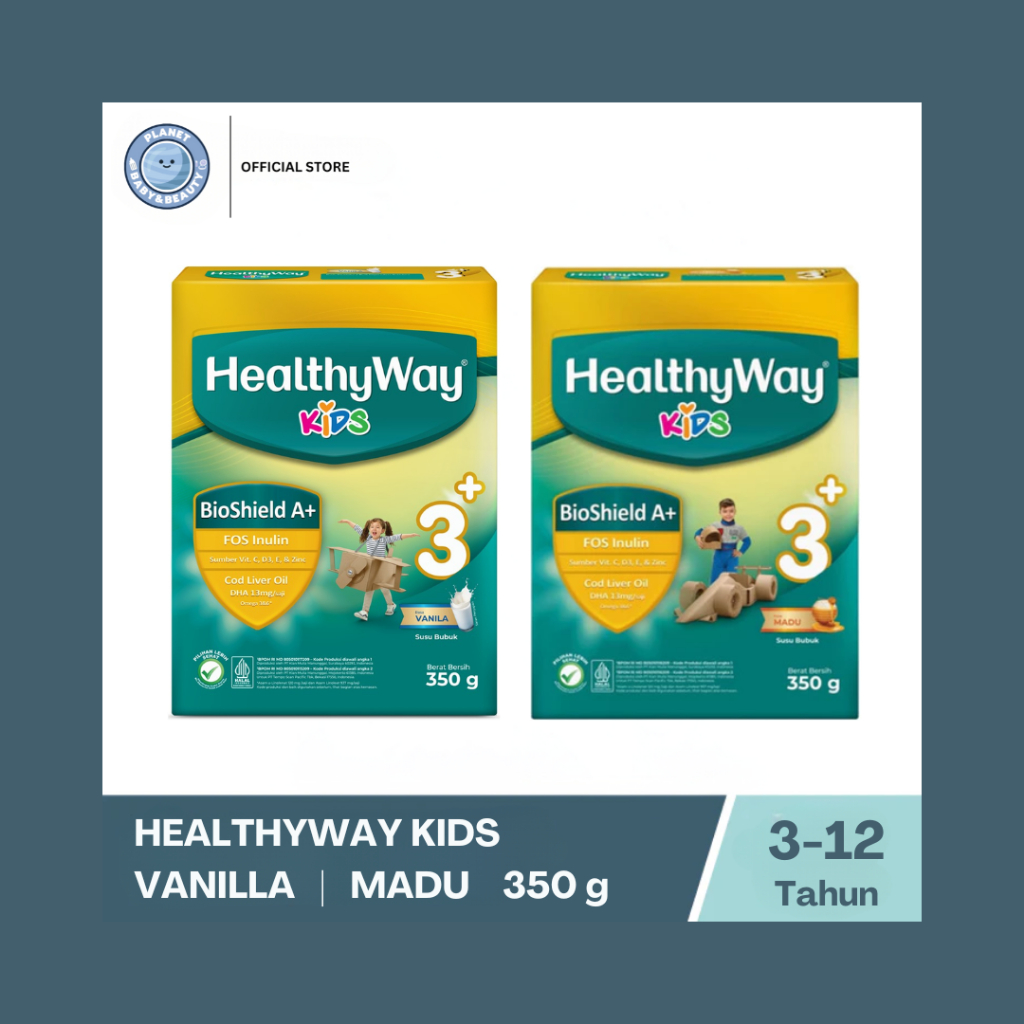 

HEALTHYWAY KIDS 3+ 350G