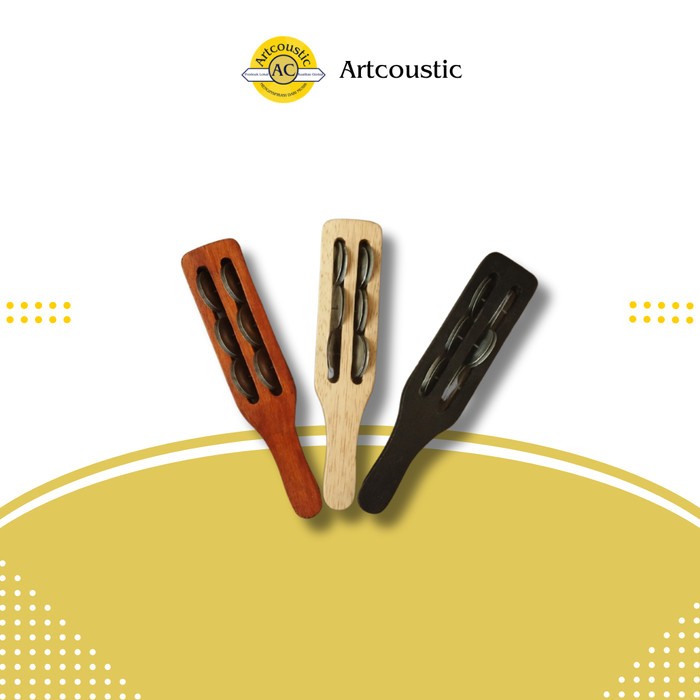 Alat Musik Tamborin kayu Artcoustic Original Tamburin Icik Icik Tamtam alat musik pengiring