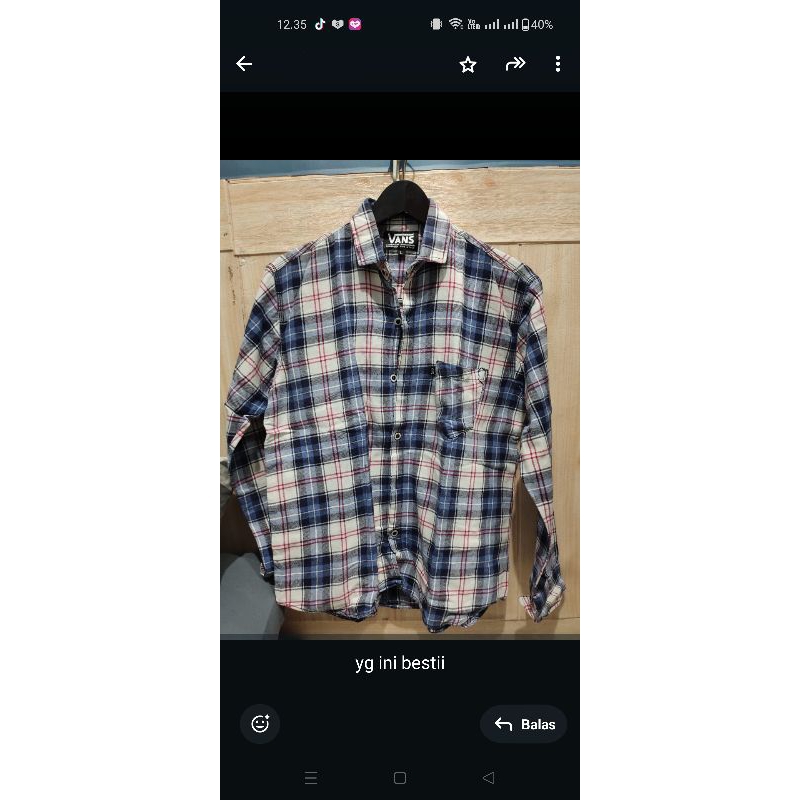 kemeja flanel pria pl