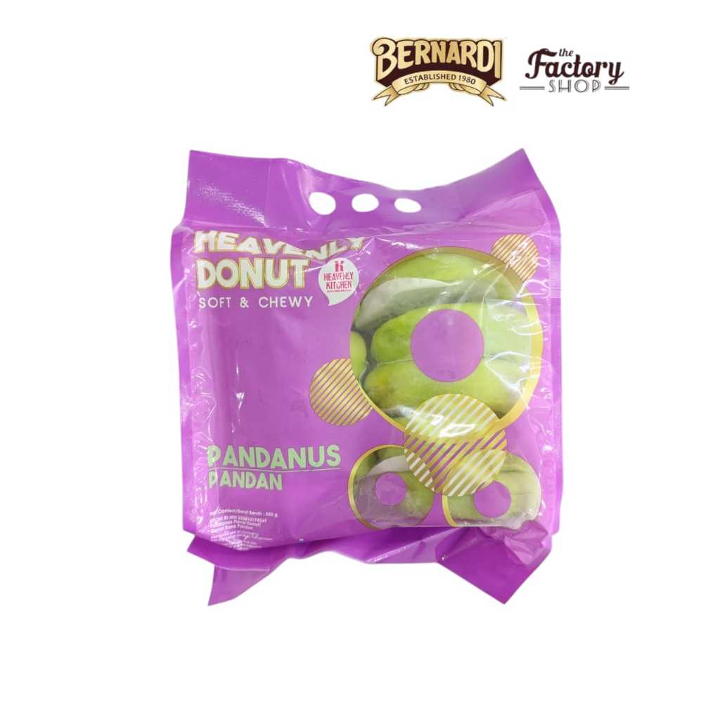 

HEAVENLY DONAT PANDAN 450G (1004500007)