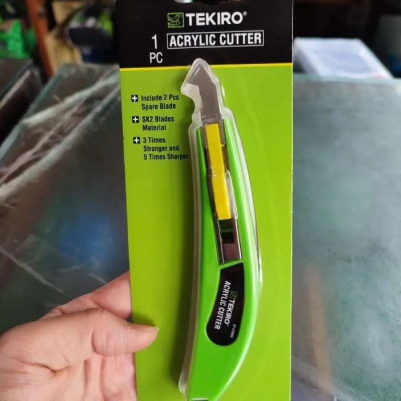 

CUCI GUDANG!!! ORIGINAL TEKIRO PISAU CUTTER ACRYLIC AKRILIK PLASTIK TERMURAH