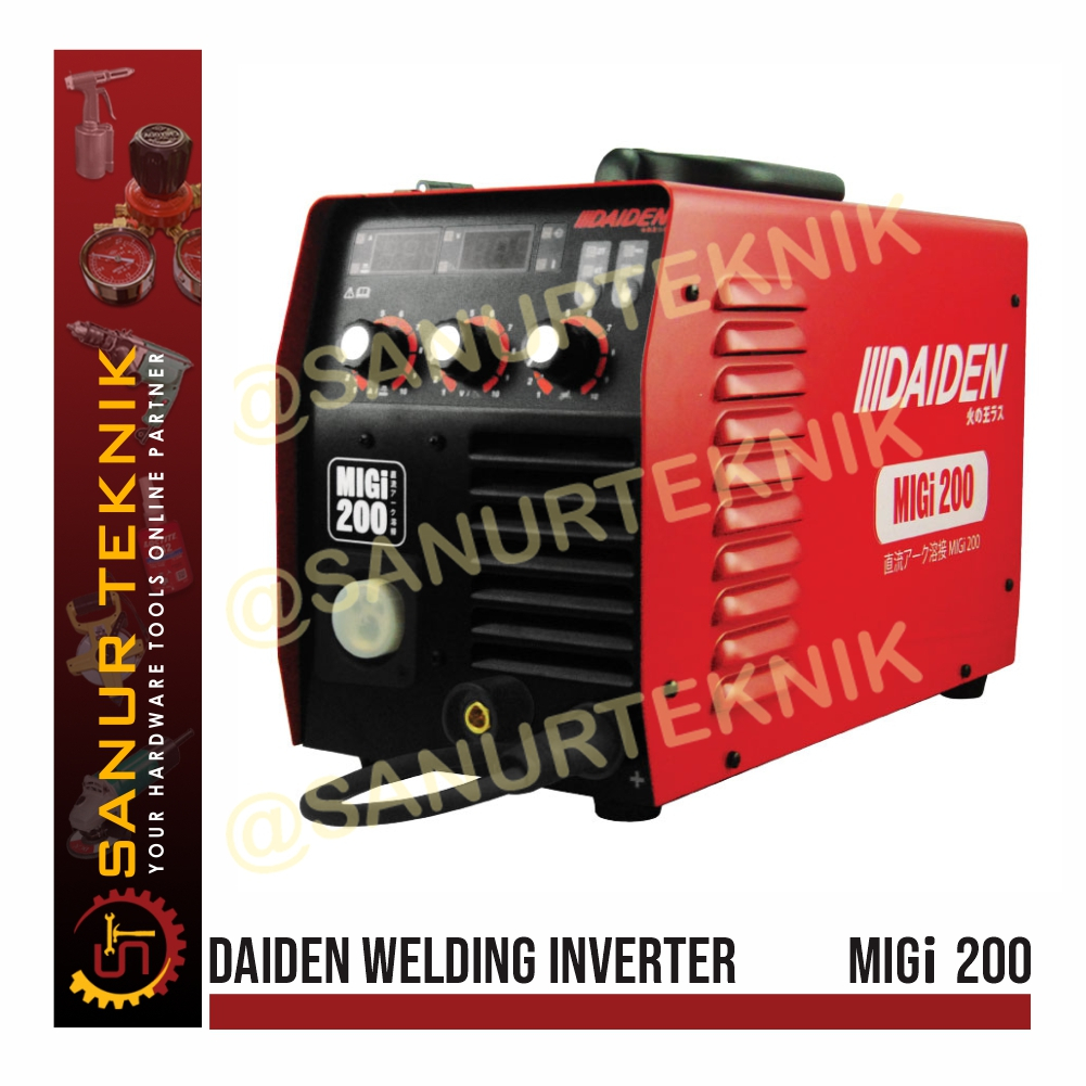 DAIDEN MIG200 MIG 200 MIG-200 Welding Inverter / Mesin Las Trafo Las