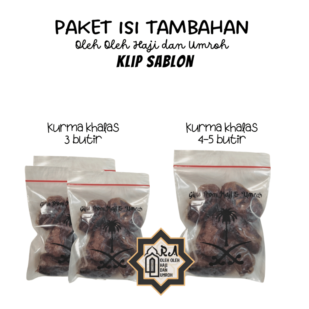 

Paket kurma dalam kemasan per 100 kemasan