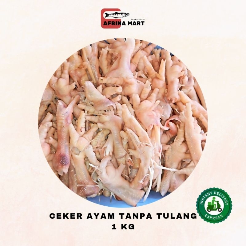

Ceker Ayam Tanpa Tulang Frozen - Kirim Instant Afrina Mart
