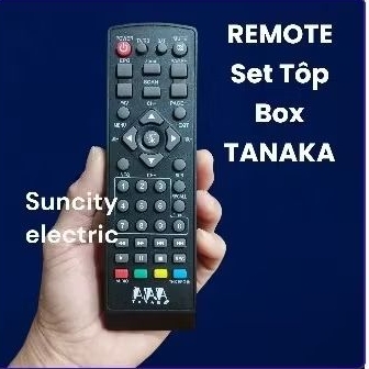 REMOT REMOTE STB TANAKA DUS BIRU BODY BESI DVB-T2  TANPA SETTING