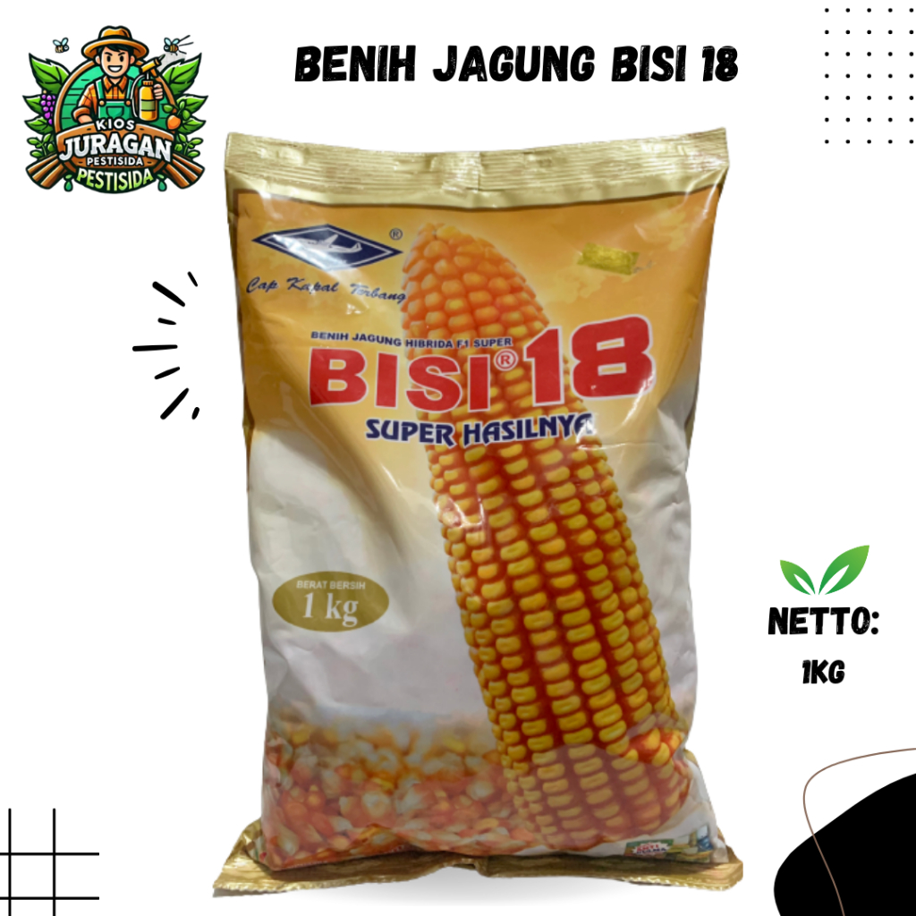 BENIH JAGUNG BISI 18 SUPER HASILNYA 1KG