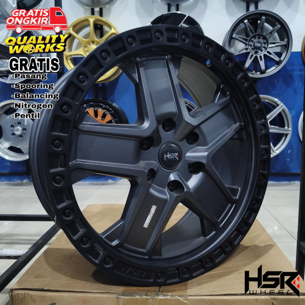 Velg Racing Mobil Ford Everest Ring 20 Velg Modifikasi Hsr Wheel Wolwal