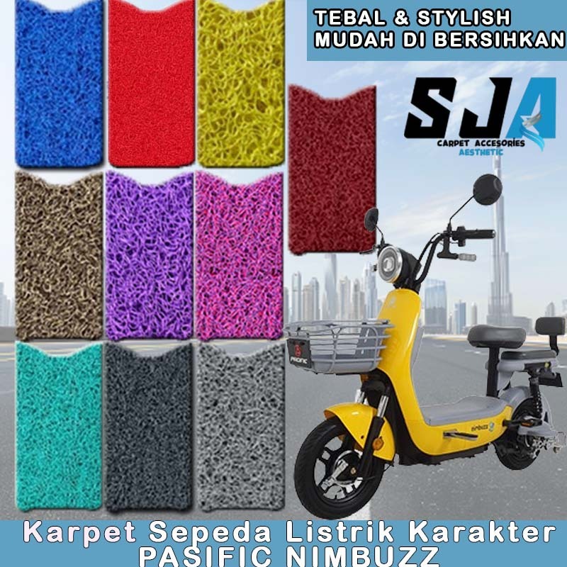Karpet Sepeda Listrik PASIFIC NIMBUZZ Mie Bihun Tebal