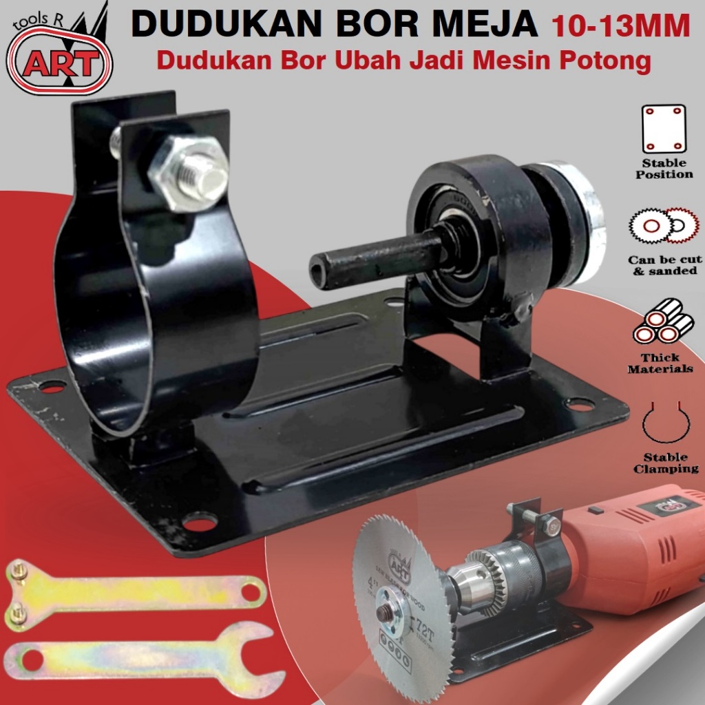 Dudukan Bor Tangan Jadi Bor Duduk Dudukan Bor Meja Drill Table Stand Bor Dudukan Bor Tangan ART