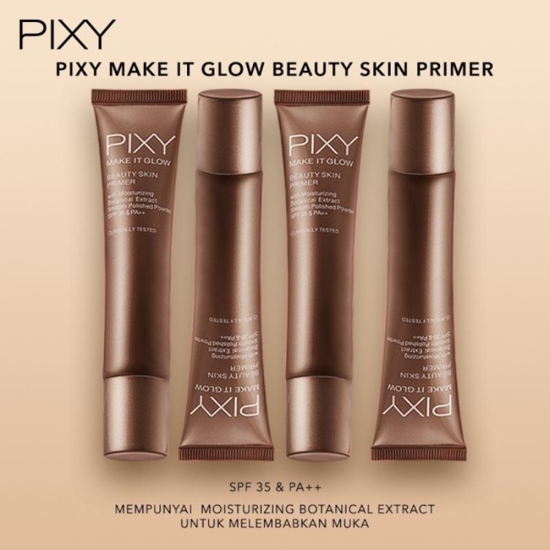 Pixy Make It Glow Dewy Cushion, Pixy Make It Glow Silky Powdery Cake, Pixy Make It Glow Beauty Skin 
