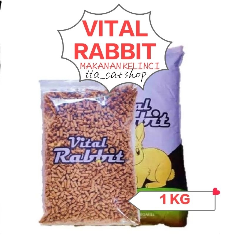 Makanan Kelinci 1 KG CitraFeed Vital Rabbit Citra Feed