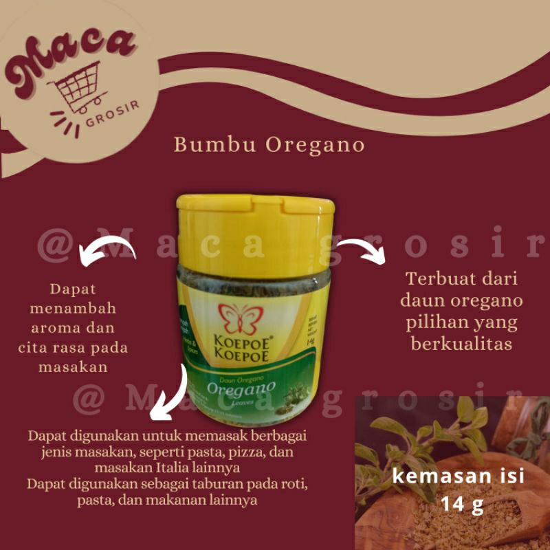 

Oregano 14gr koepoe koepoe