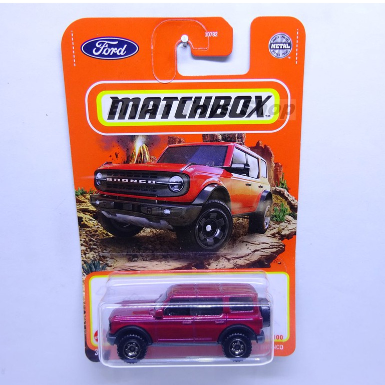 Matchbox 2021 Ford Bronco Merah