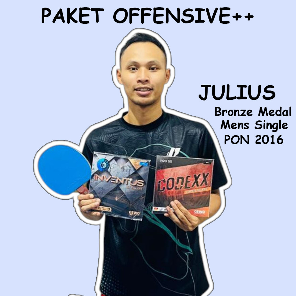 Paket JULIUS JATIM  GEWO Ex-Force PBO-PC OFF - Set Rakitan Gewo Codexx Pro 55 SuperSelect & Gewo Inv