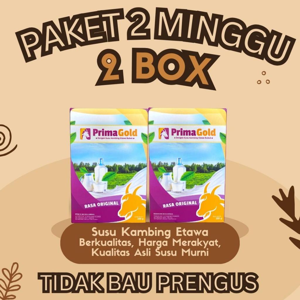 

{BISA COD} PRIMAGOLD SUSU KAMBING ETAWA 2 BOX 200 GRAM