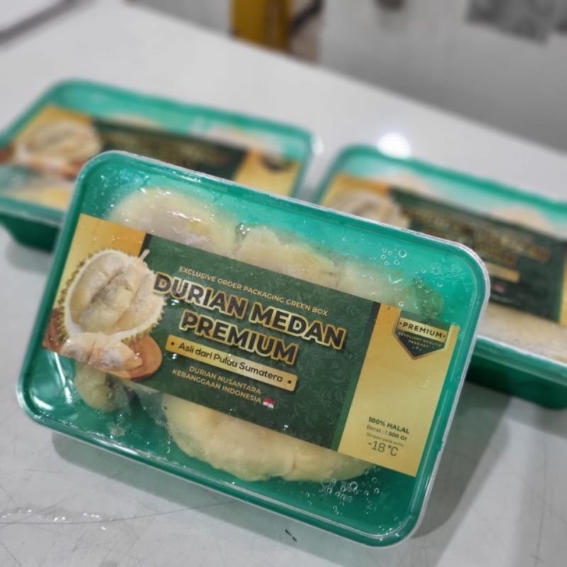 

Durian Kupas Medan Premium Enak Manis Wangi Durian 500 Gram Murah