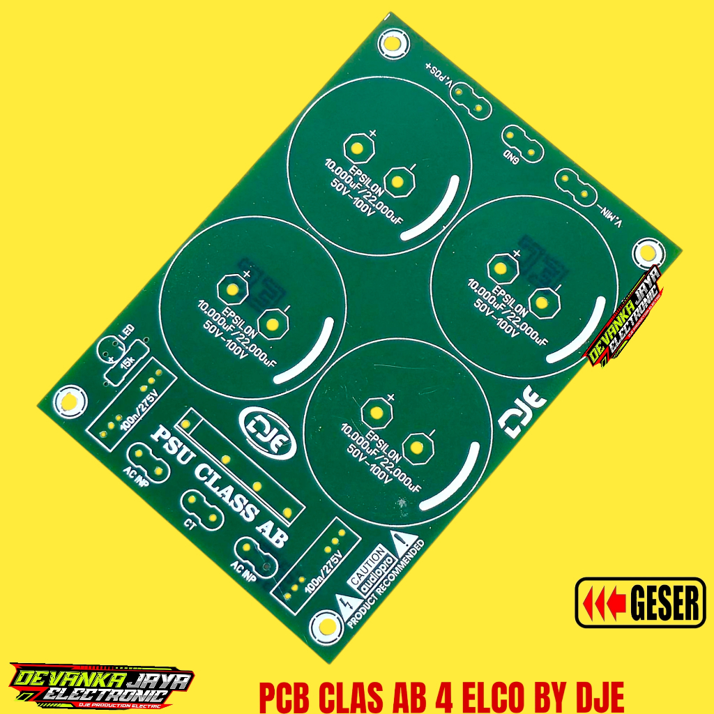 PCB ELCO CLASS AB 4 CAPASITOR