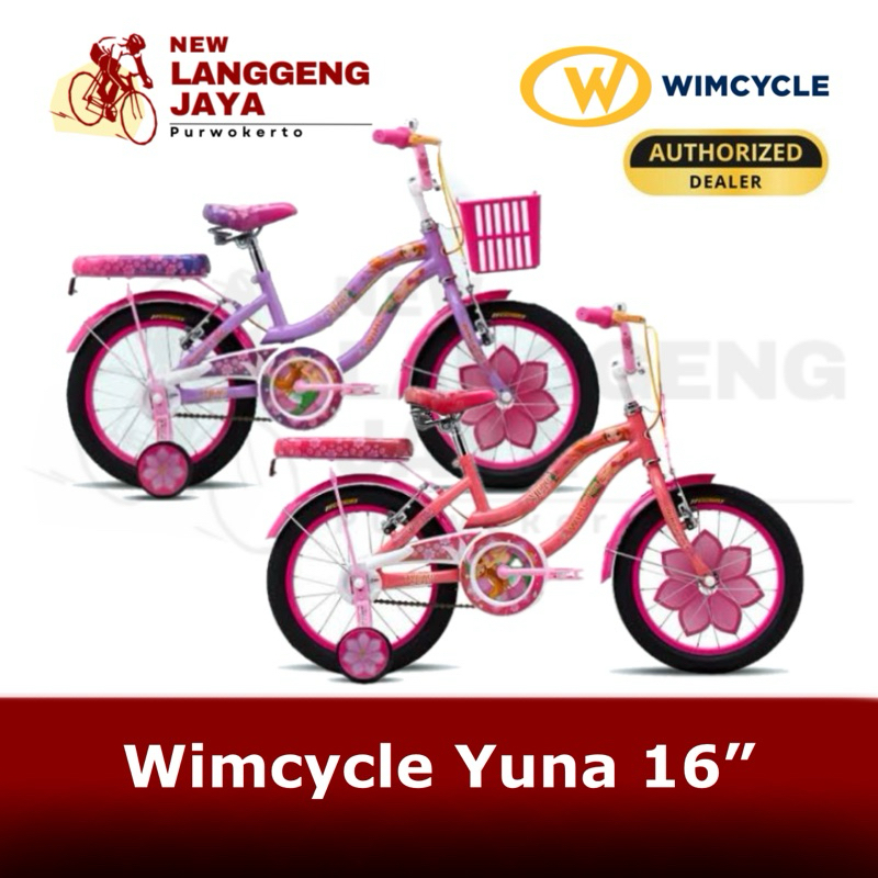 Wimcycle Sepeda Anak Mini Yuna 16”