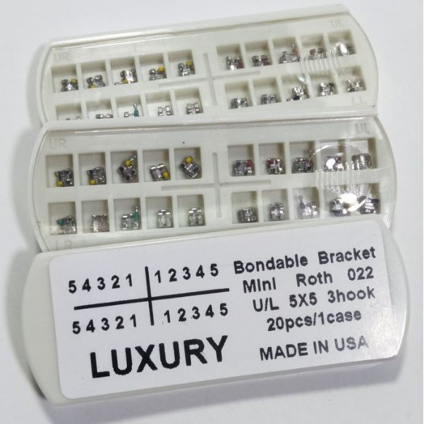 Bracket Luxury Metal ROTH USA Khusus Untuk Behel Perawatan