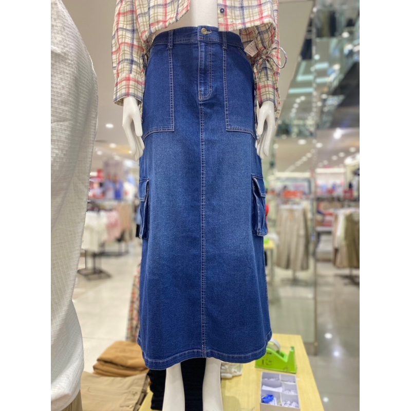 Rok Cargo Jeans Triset Girl New Arrival | Rok Jeans Cewek TRISET GIRL
