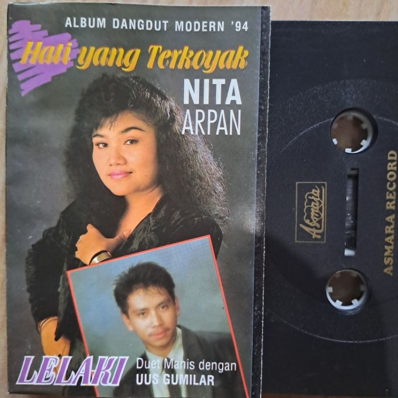Kaset Pita Dangdut Nita Arpan Album  Hati Yang Terkoyak