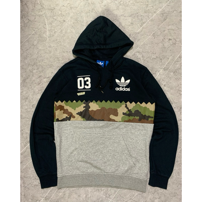 Hoodie Adidas Camo | Hoodie Adidas Trifoil