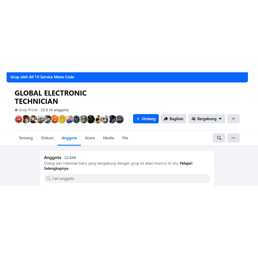 Grup Facebook 22,6K member