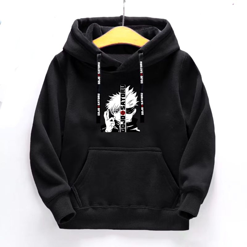 SWEATER HOODIE ANAK ANIME UNTUK USIA 6-12TAHUN