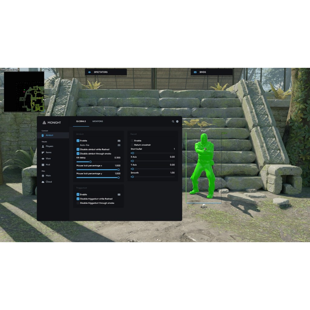 MIDNIGHT CS2 Software Cheat