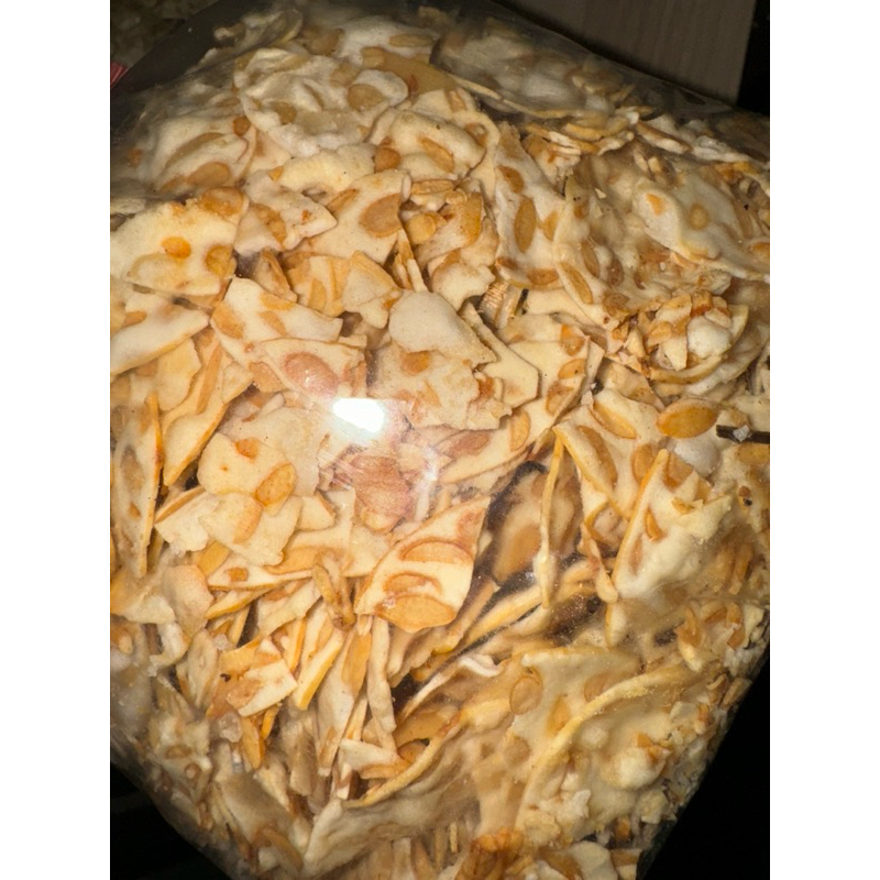 

Remukan Keripik Tempe Tipis Garing Crispy 250gr