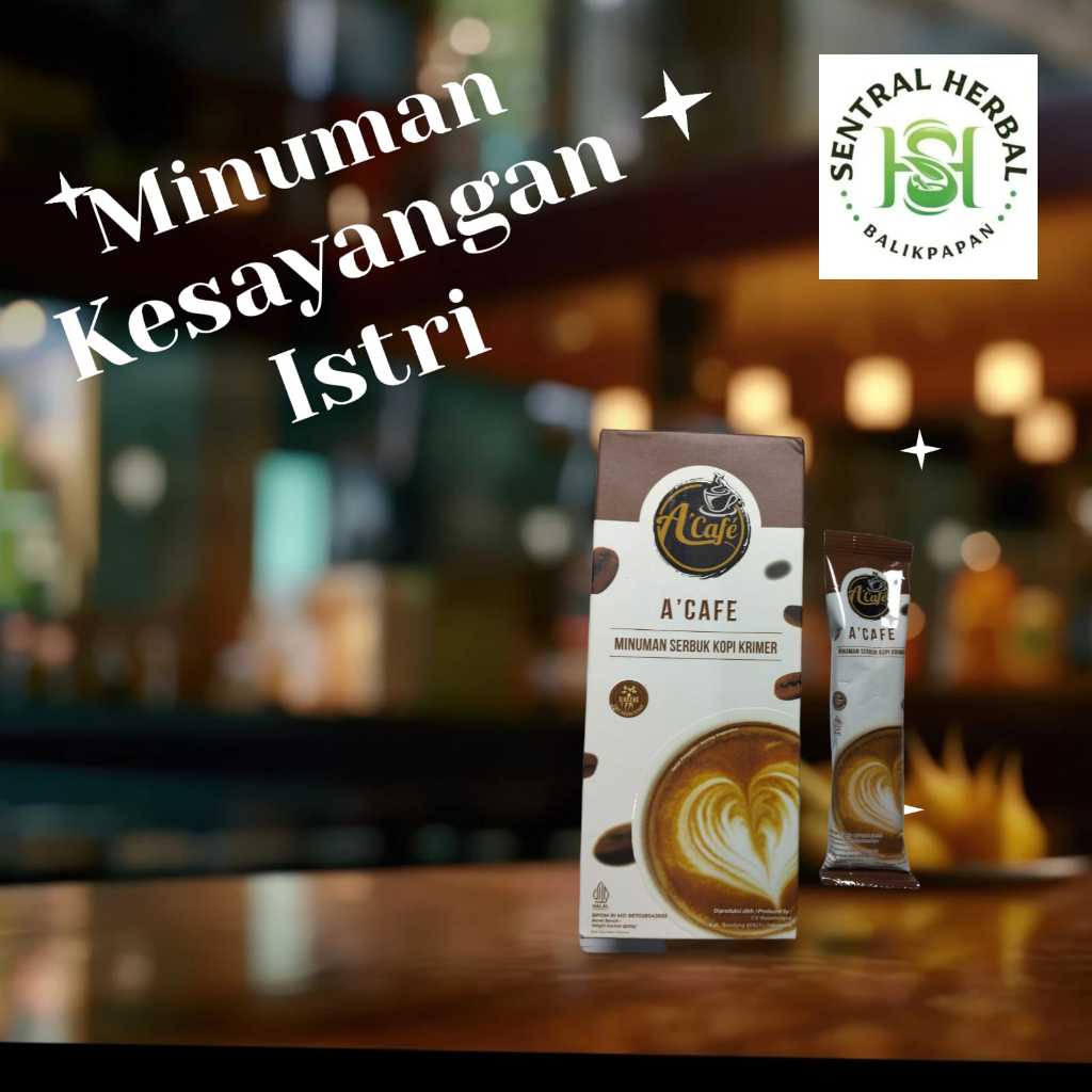 

A'Cafe Kopi stamina Pria/Wanita A'Cafe 3 kali lebih dahsyat