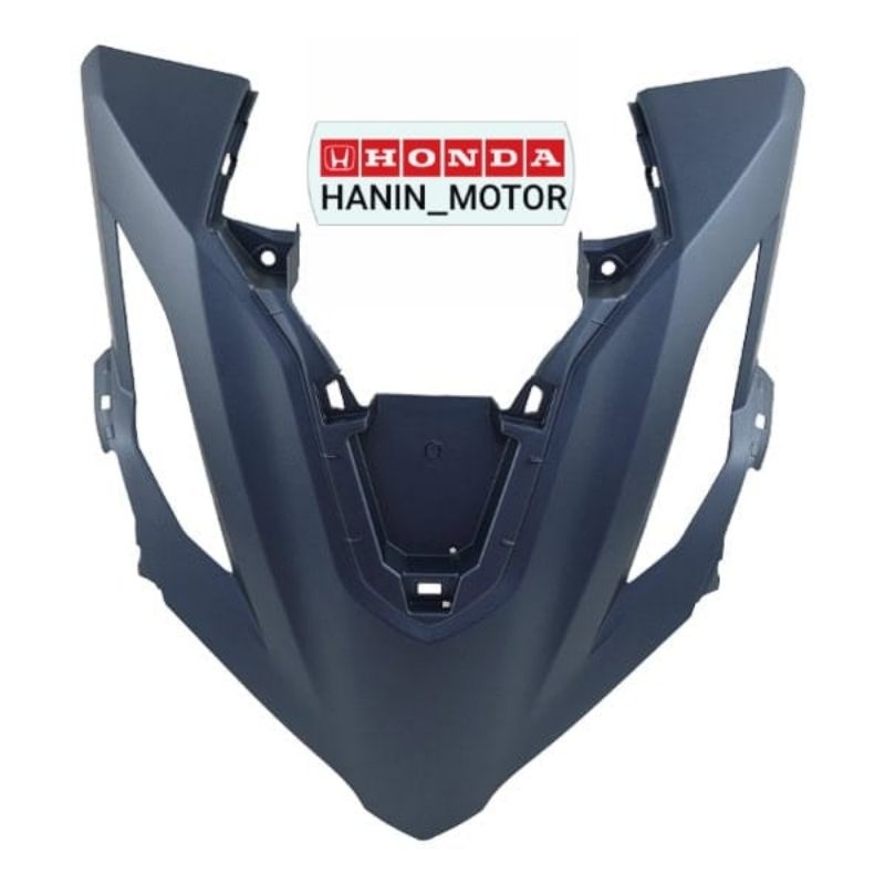 Cover Tameng Depan Biru Doff Honda Vario 160 K2S ORIGINAL 64301K2SN00ZN