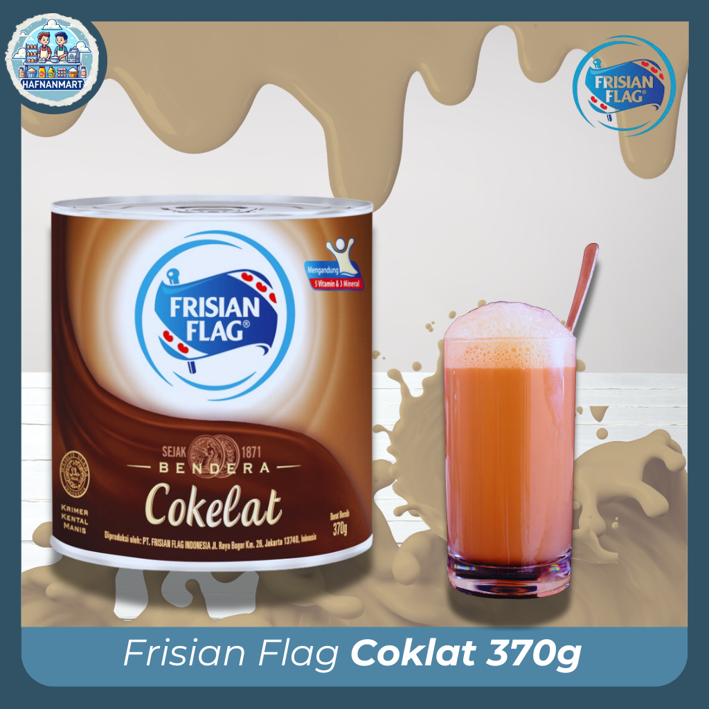 

Susu Bendera Frisian Flag Kaleng Coklat 370g