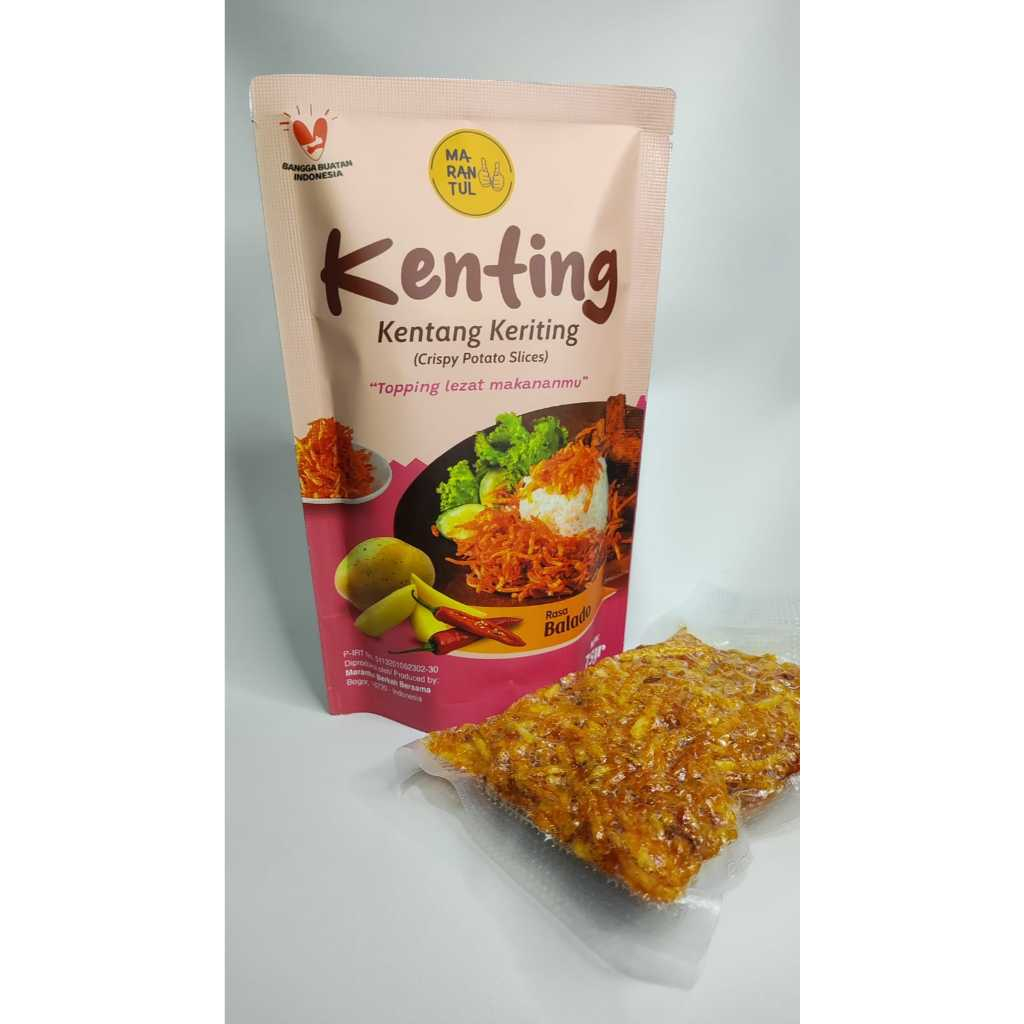 

Kentang Mustofa Kenting Kentang Keriting Balado Pedas Manis