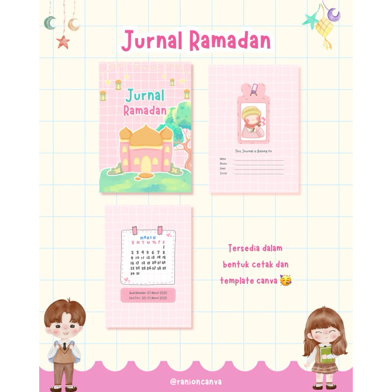 

Jurnal Ramadan untuk Anak Remaja Dewasa