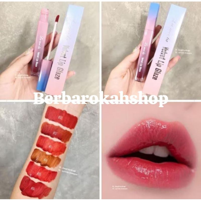 SILKY GLASS VELVET LIP GLAZE  LISPTICK VELVET LIP GLAZE