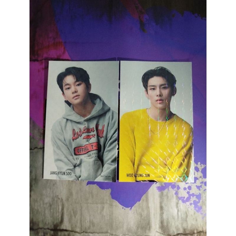 [Baca desk] OFFICIAL Photocard benefit HMV jp Kyungjun Hyunsoo pre debut TNX / ploud boys be loud pn