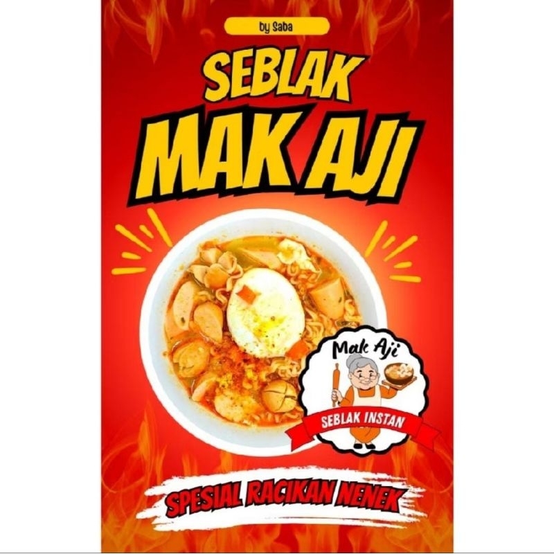 

Seblak Instan Isi Komplit Murah | SEBLAK MAK AJI