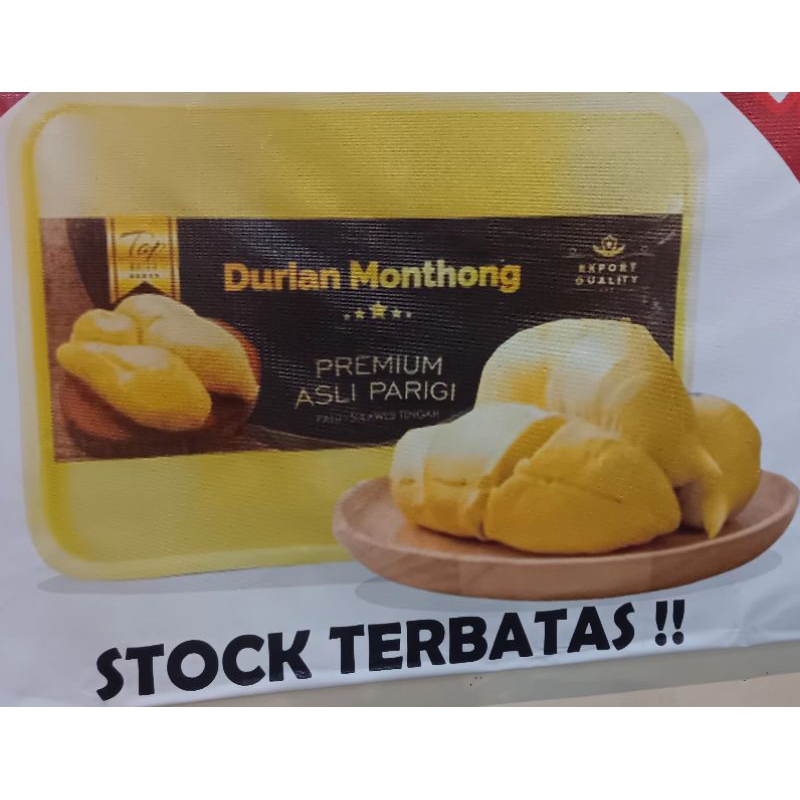 

DURIAN MONTONG PALU FROZEN 500gr
