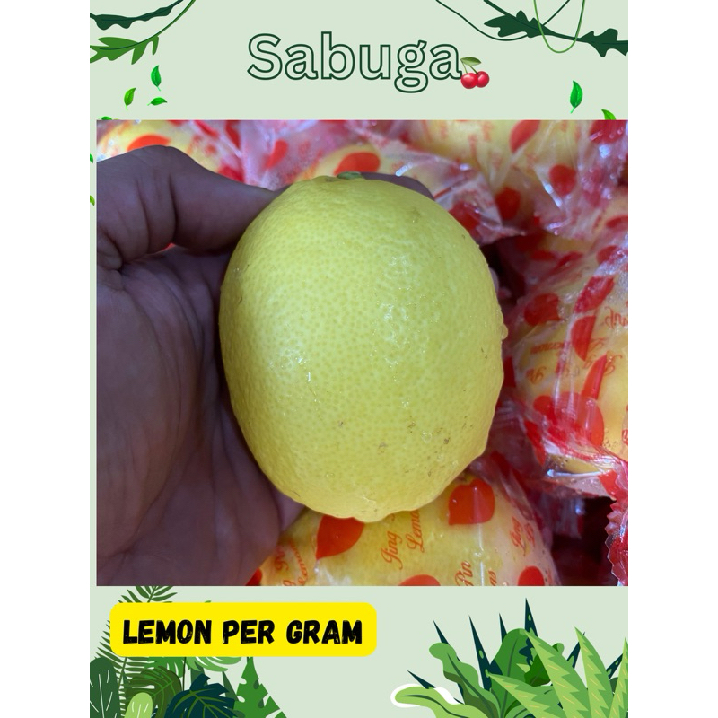 

LEMON PER GRAM