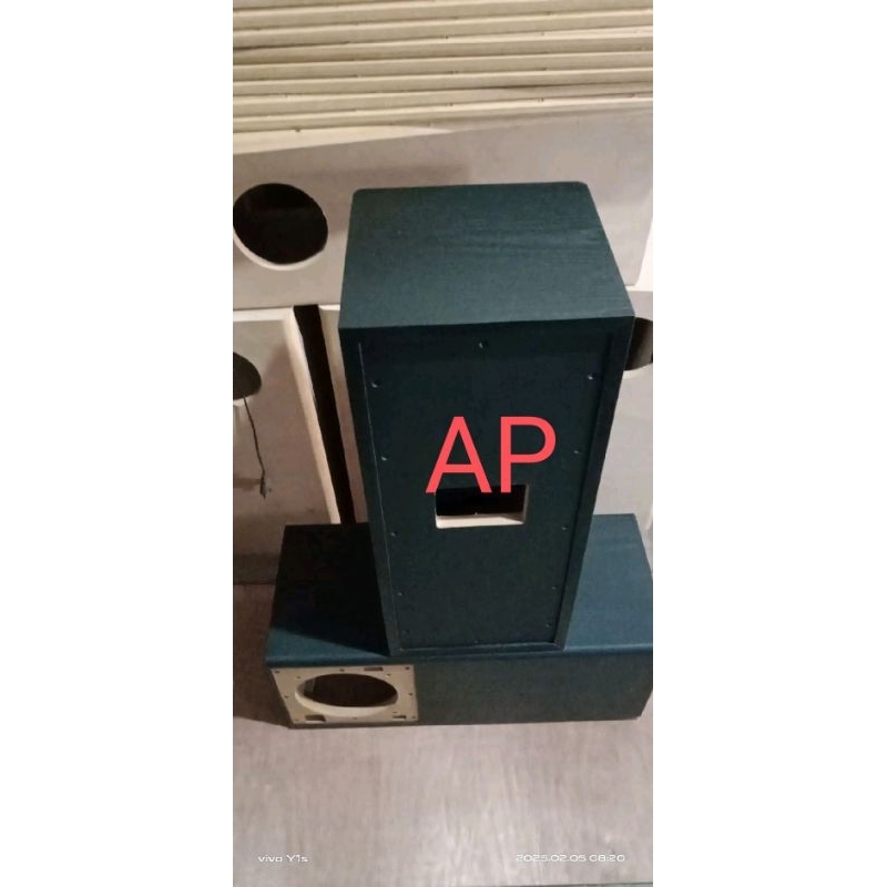 Box subwoofer psw 500i bahan mdf tebal