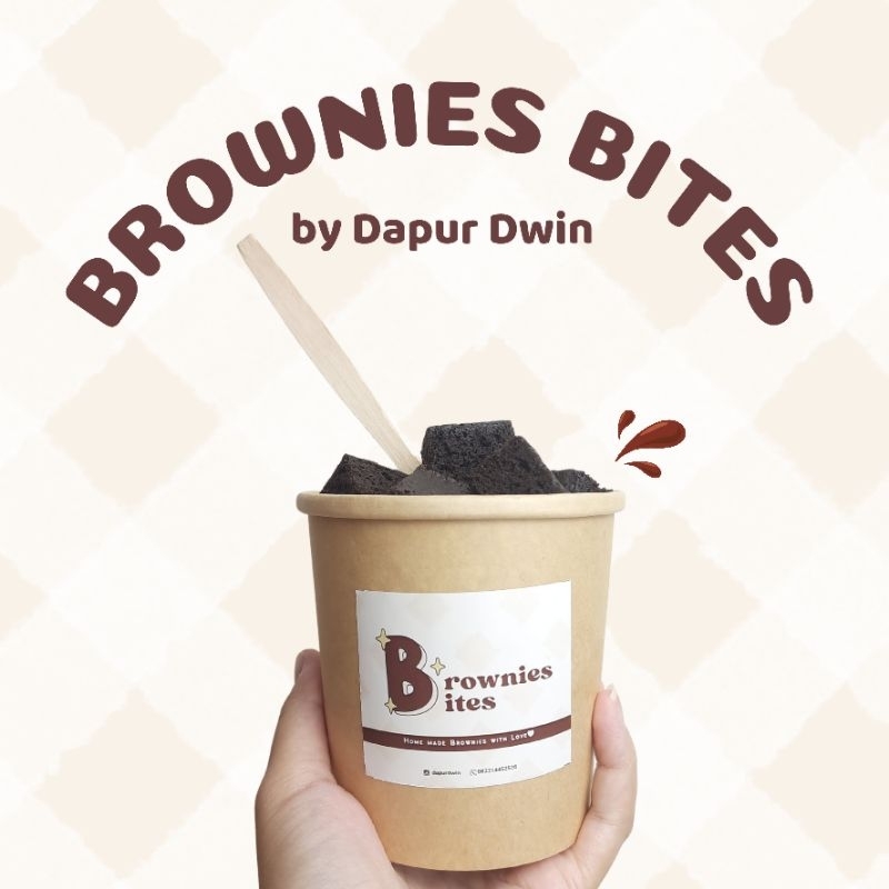 

BROWNIES BITES by Dapur Dwin | Home Made Brownies