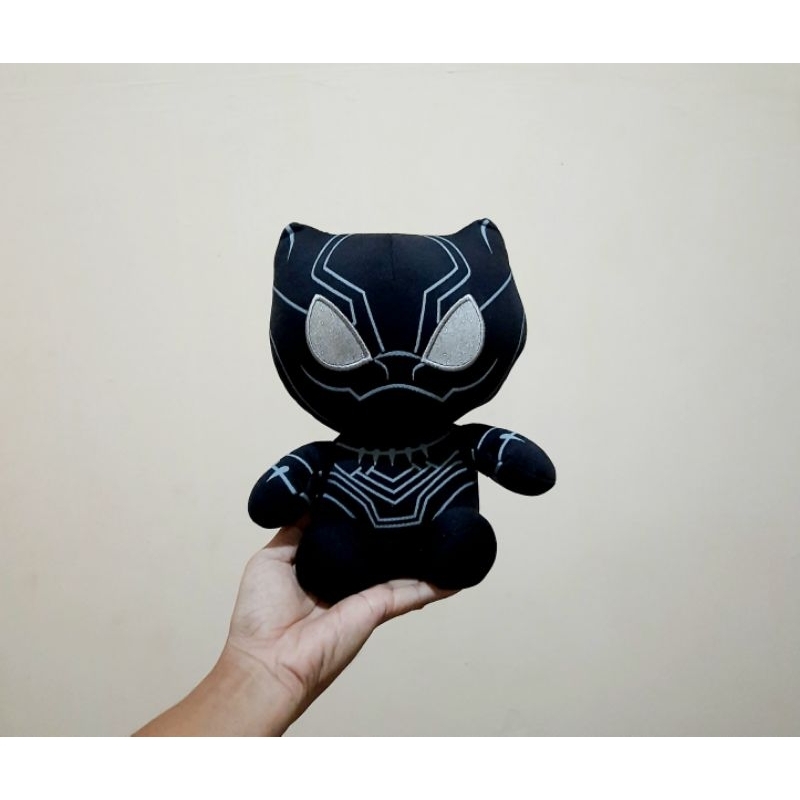 Boneka Black Panthet Original Marvel Size 22 cm/ Boneka Marvel/ Boneka Hero/ Black Panther